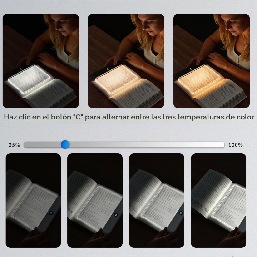Luz Nocturna para Leer sin Molestar